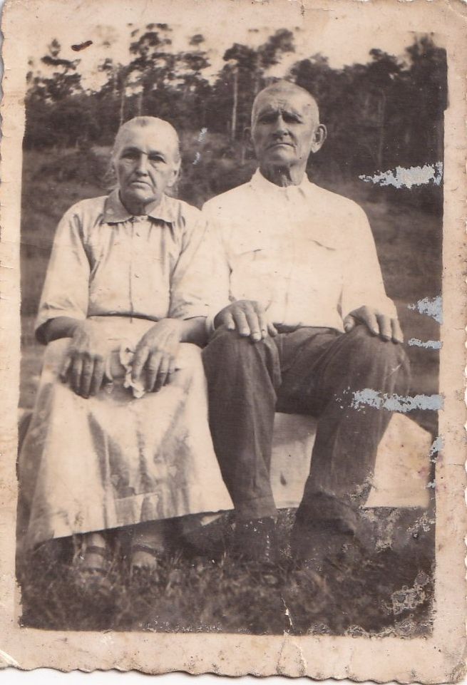 Meus bisavós Otto Johan Plaster e Luize Fink Plaster.